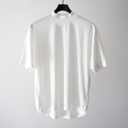 CURLY&Co./SUVIN PREMIUM MOCK-NECK S/S TEE（Exclusively at TheWeft）