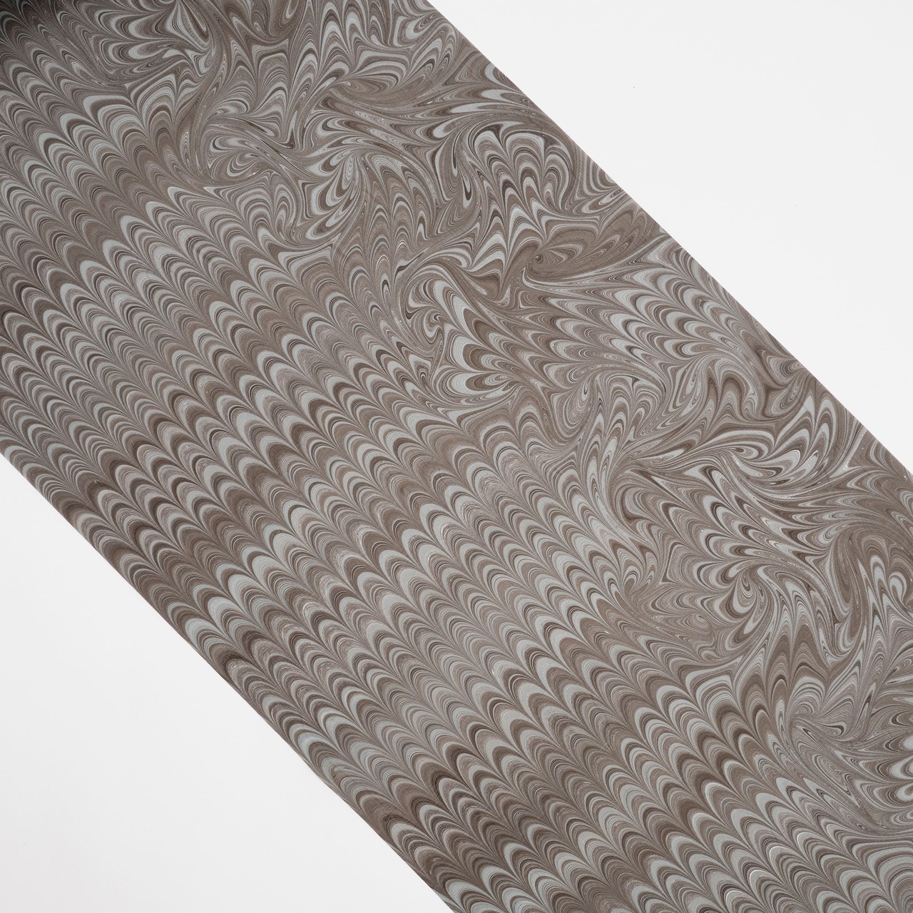 リバーシブル半巾帯 ［黒鳥］ピーコック×ピーコック崩し