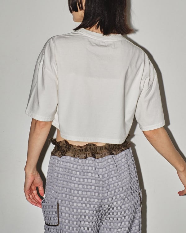 TODAYFUL トゥデイフル / Cropped Cotton T-shirts クロップドコットン