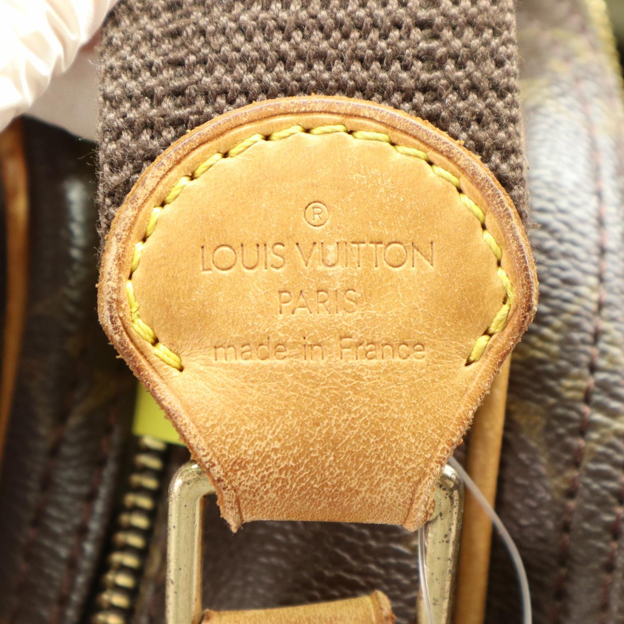 【最終処分SALE】LOUIS VUITTON ルイヴィトン   モノグラム リポーターGM  レザー ショルダーバッグ ブラウン K-6254