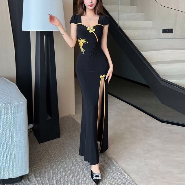 チャイナドレス ～3XL（1色） K2368