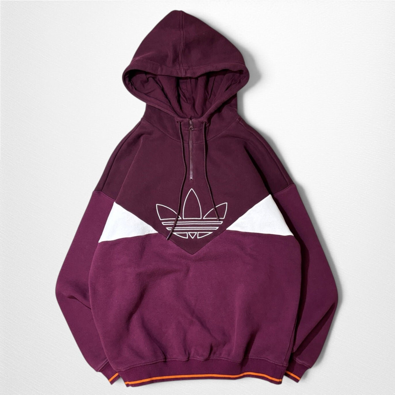 adidas Originals】アディダスオリジナルス トレフォイル ハーフジップ