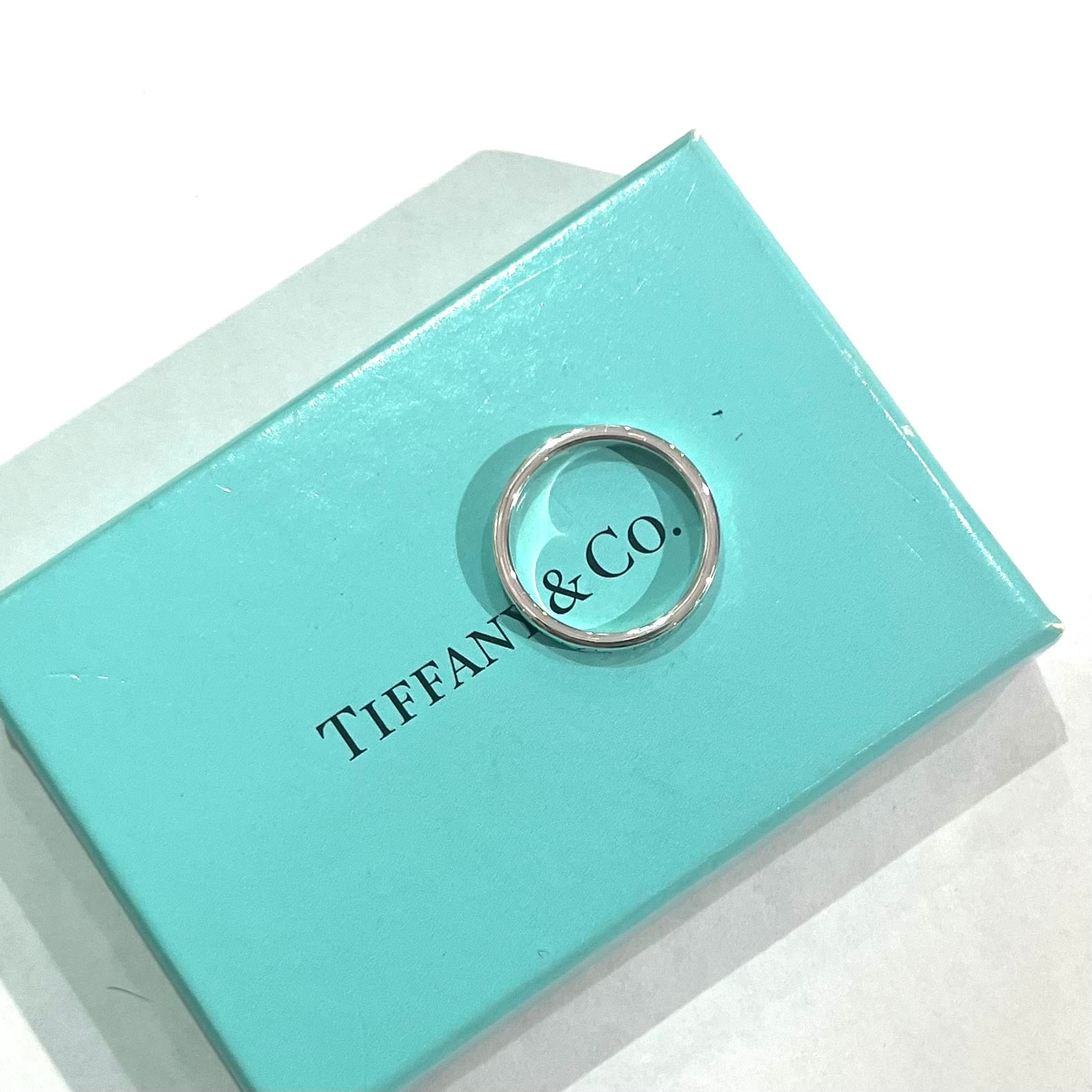 TIFFANY＆CO】2092 ティファニー13号addressナローリング 指輪