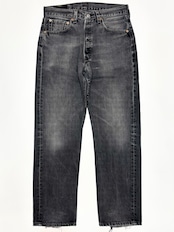 00s Levi’s 501 BLACK DENIM PANTS MADE IN USA Size W32L30→W30.5L29