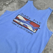 01's pigment dye souvenir tank top