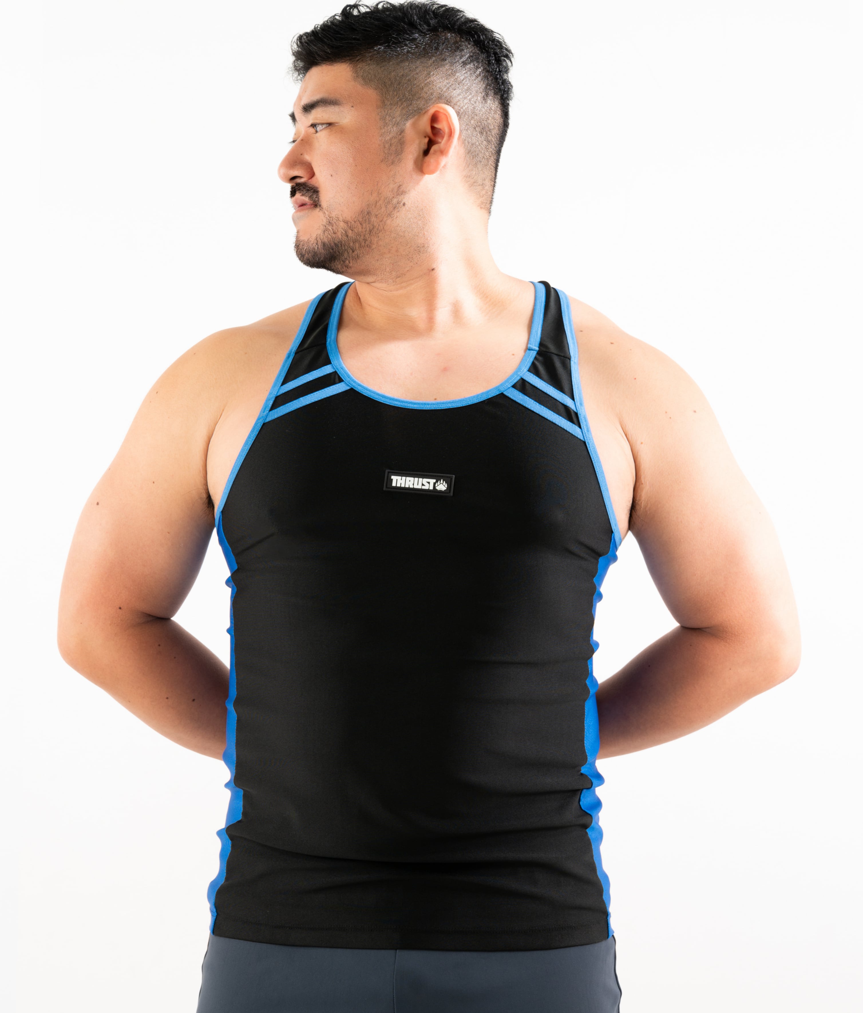 destroy tanktop タンクトップ Metallic Gloss]タンクトップ・Obsidian Black | THRUST