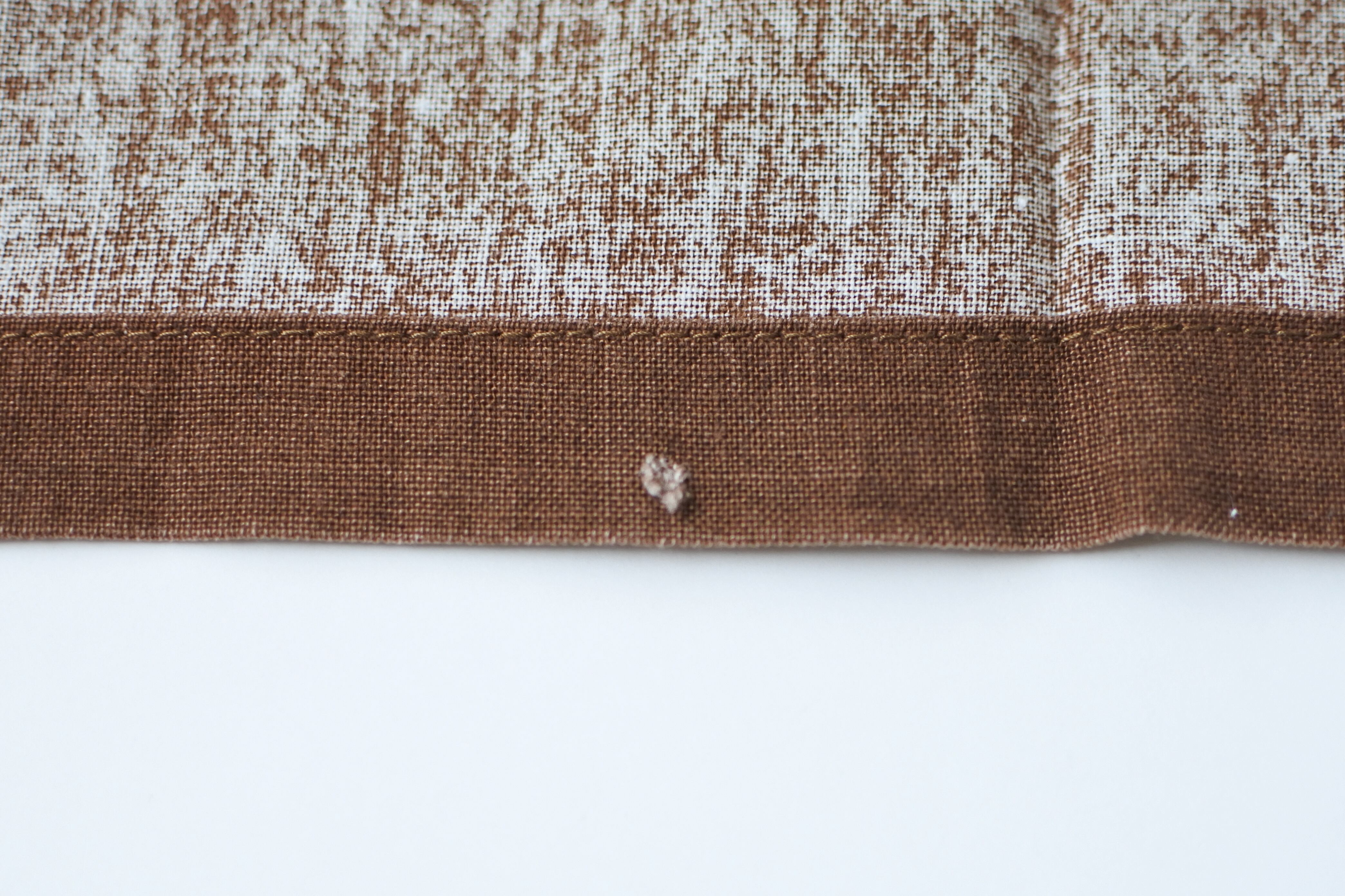 vintage MARIMEKKO LOKKI fabric brown / ヴィンテージ マリメッコ