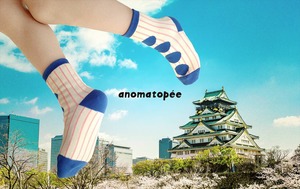 anomatopee socks 【MARUMARUサムライ】 アノマトペ　ソックス　靴下　S〜L(13cm〜24cm)