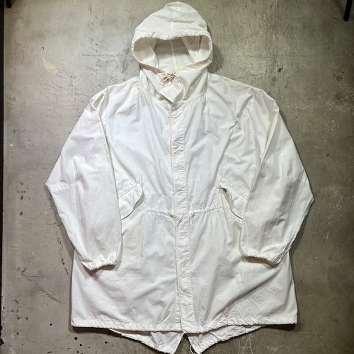 50's U.S.ARMY M-1950 Overwhite Field Parka スノーカモフィールドパーカー 山岳部隊 Mil-P-10809 コットン 1950年 MEDIUM 希少 ヴィンテージ BA-2039 RM2458H