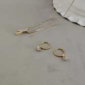 Zircon Charm Pierce
