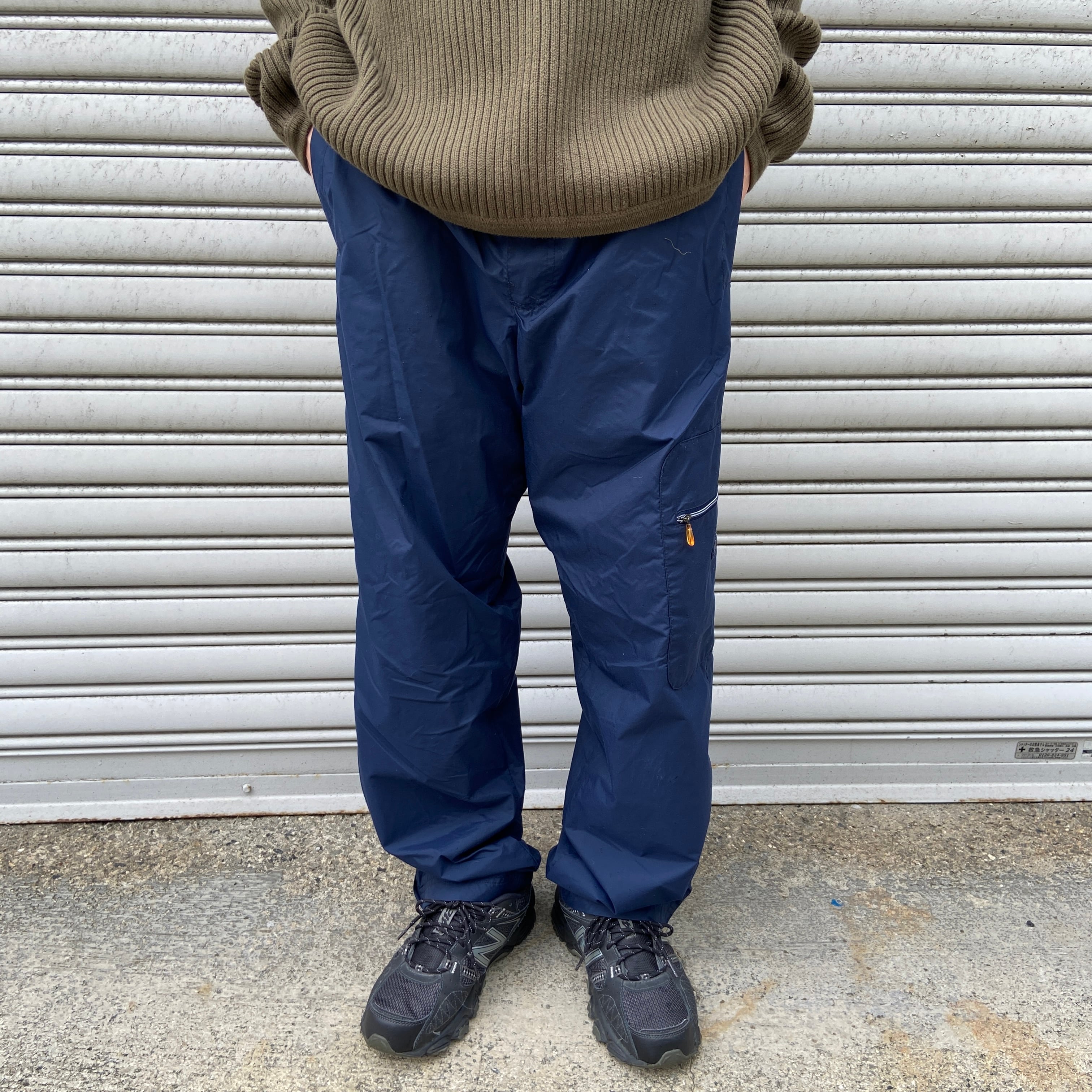 新品】レア 90s adidas トラックナイロンパンツ ブラック 万国旗タグ