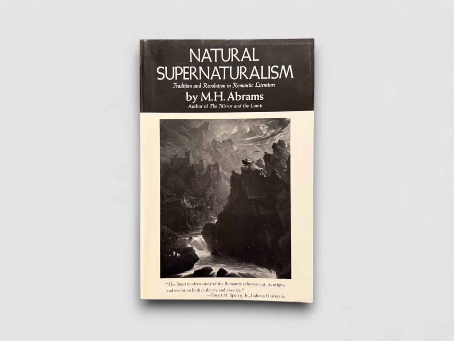 自然と超自然 ロマン主義理念の形成 M.H.エイブラムズ SSO089】Natural Supernaturalism(1973) /M.H. Abrams | KITAZAWA