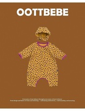 韓国子供服 / 26winter / oottbebe / ハートレオパードベビースーツ(ボンネットセット) / ベビー / 冬服 *S~M*