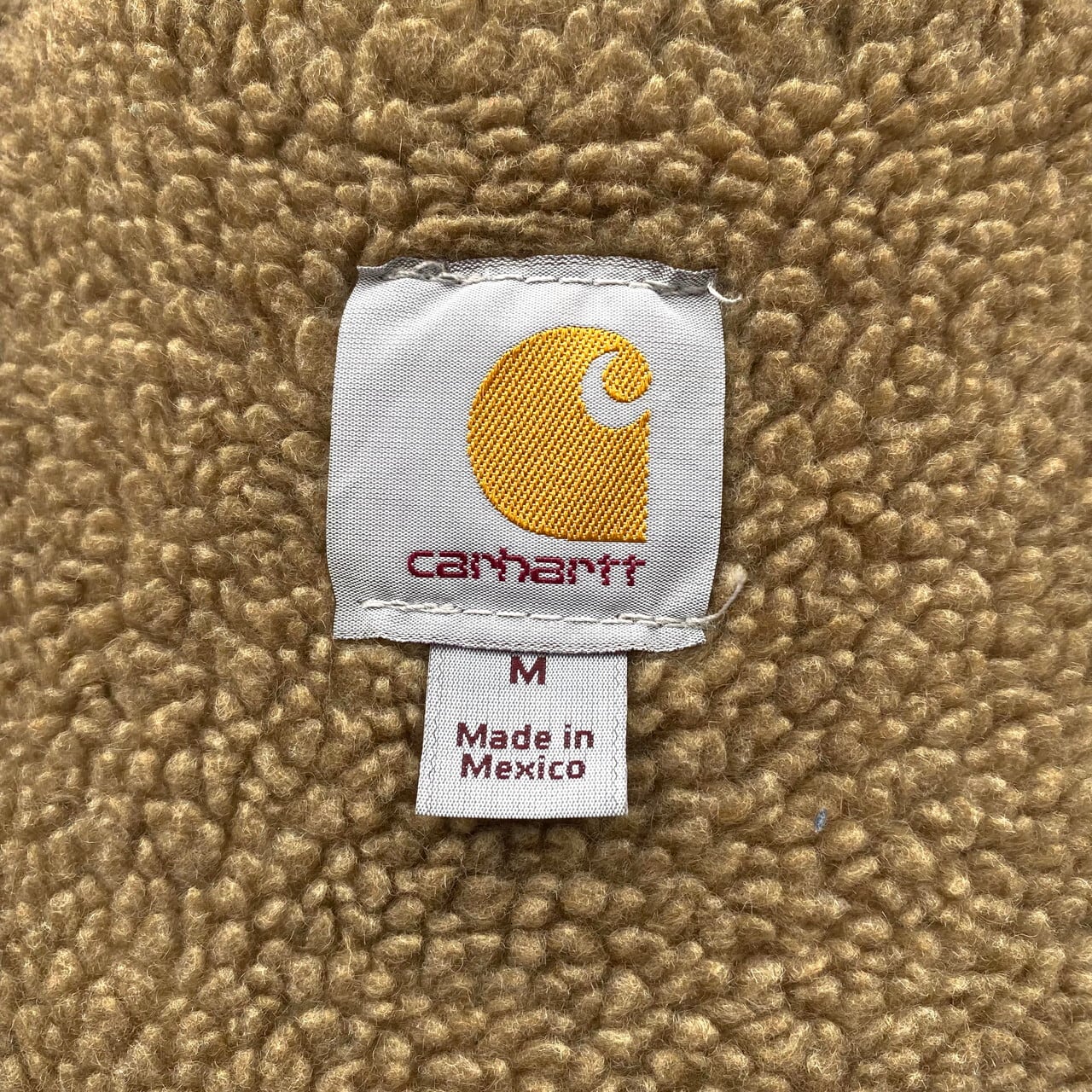 Carhartt カーハート ダック地 ハイネック ワークベスト ボアライナー