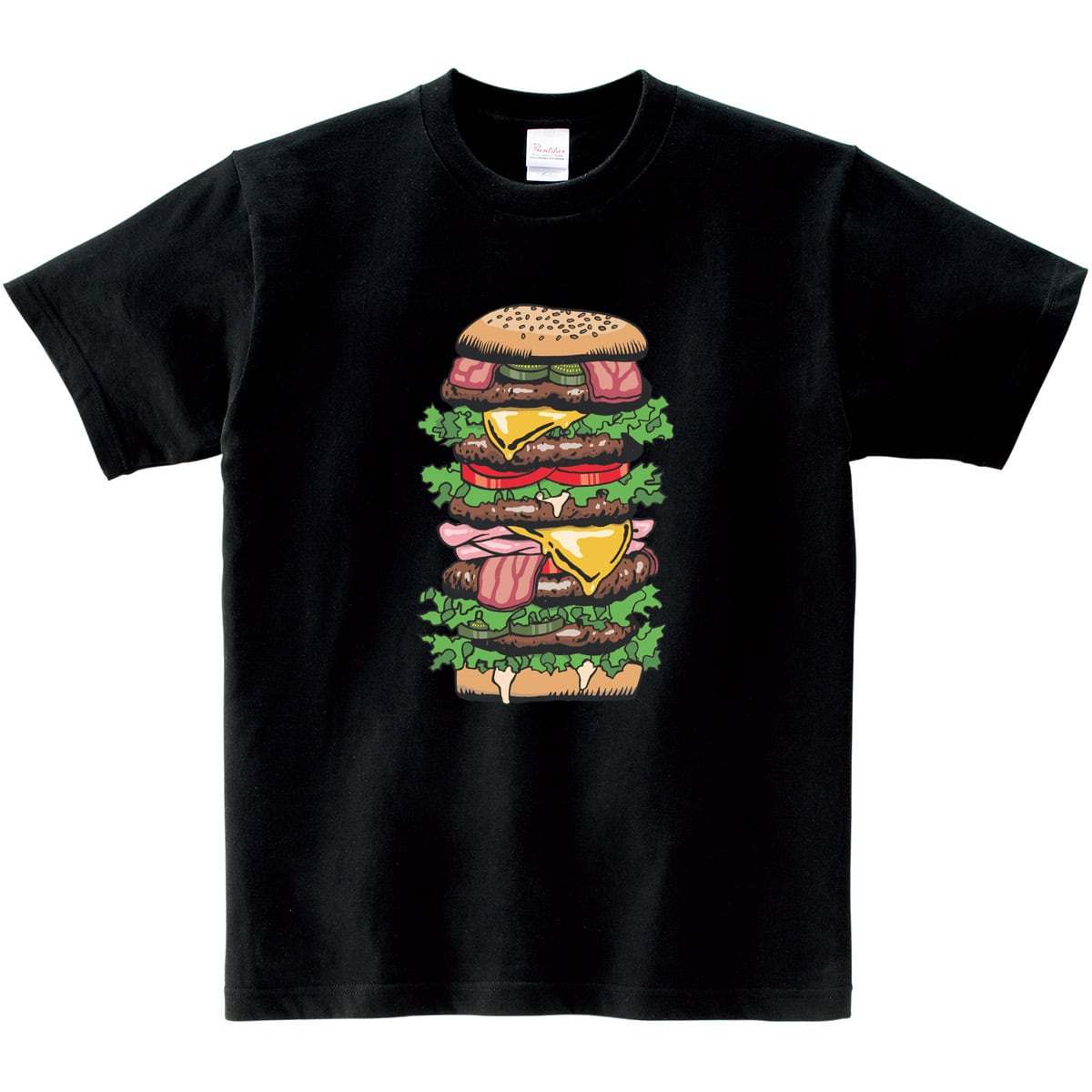 おもしろTシャツ ハンバーガー Tシャツ os74 食べ物 ハンバーグ