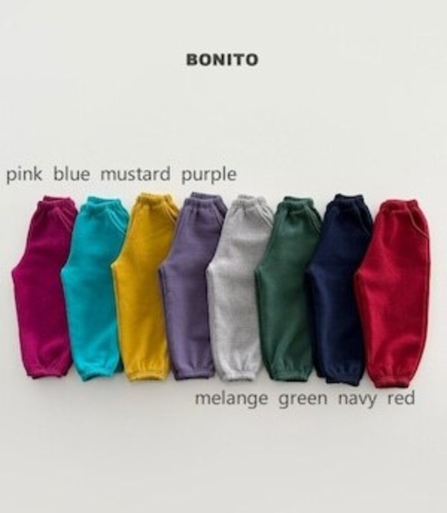 〚予約〛Mamo jogger pants <kids><Jr>