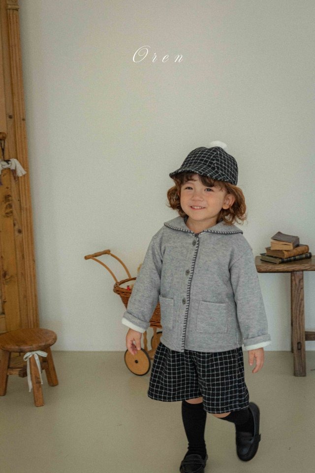 【取寄】oren|leonie melow cardigan (bebe)|レオニーメロカーディガン(ベベ)|S-L|baby|25 winter