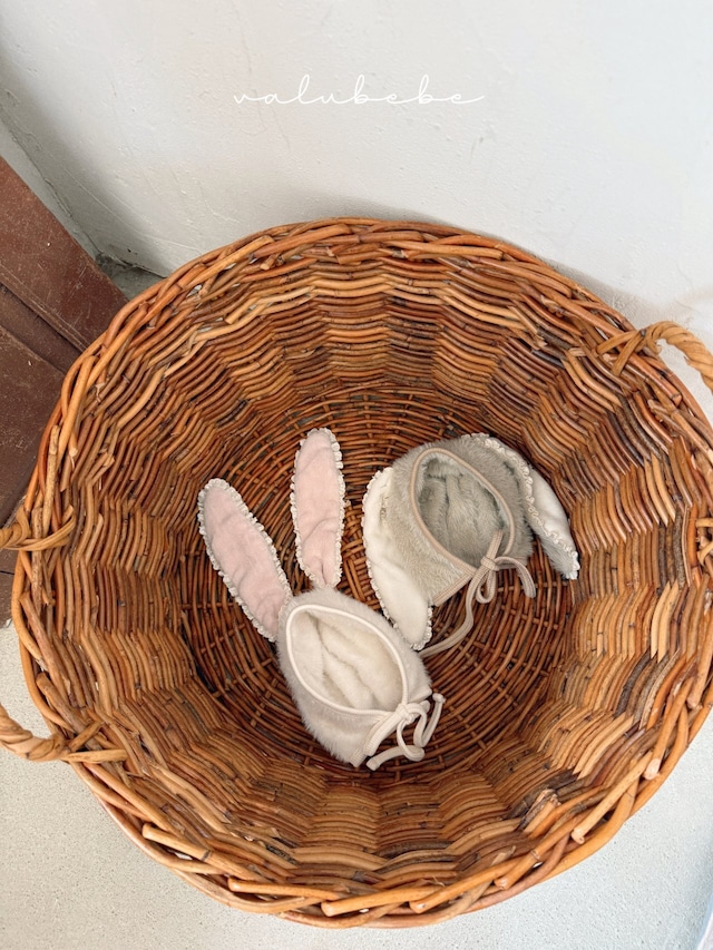 【即納】Rabbit winter bonnet <baby>