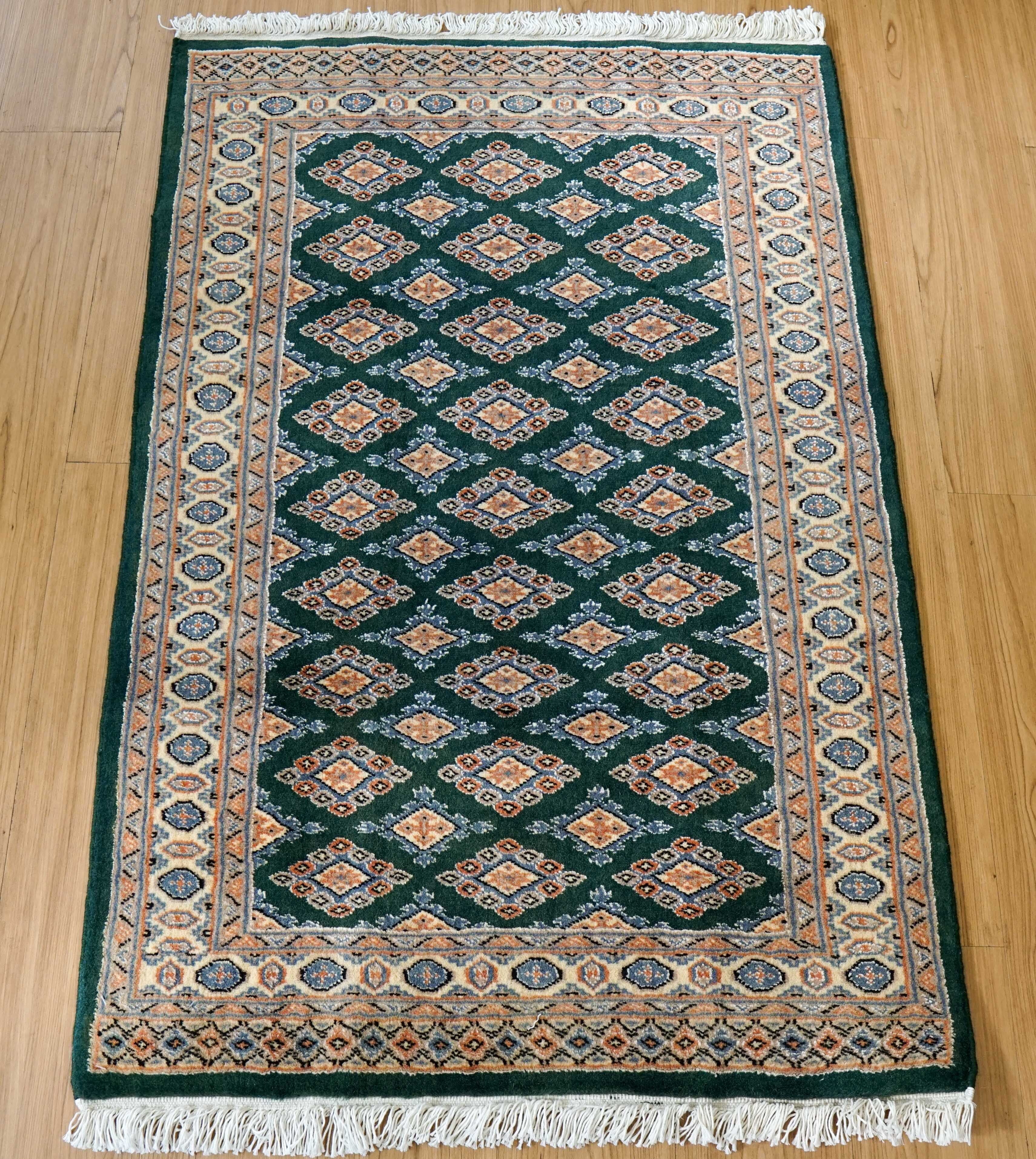 126×81cm アフガニスタン ガズニー ウール 手織り絨毯 | Decorworks