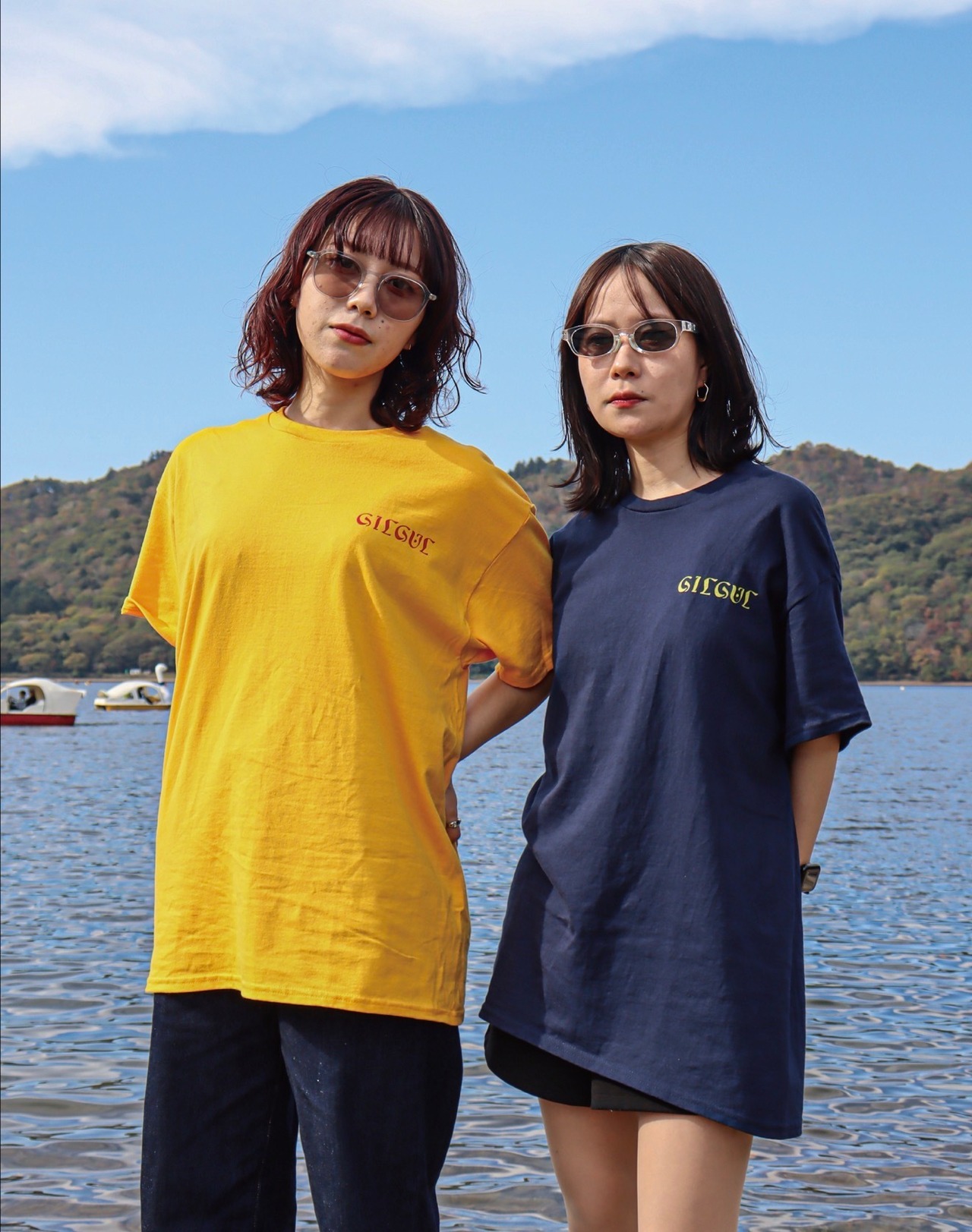 GILGUL LOGO T-SHIRT NAVY