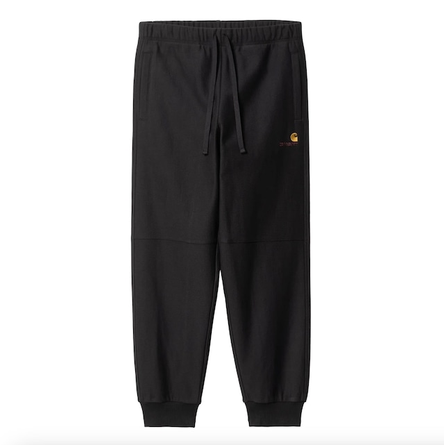 CARHARTT AMERICAN SCRIPT JOGGING PANT - Black