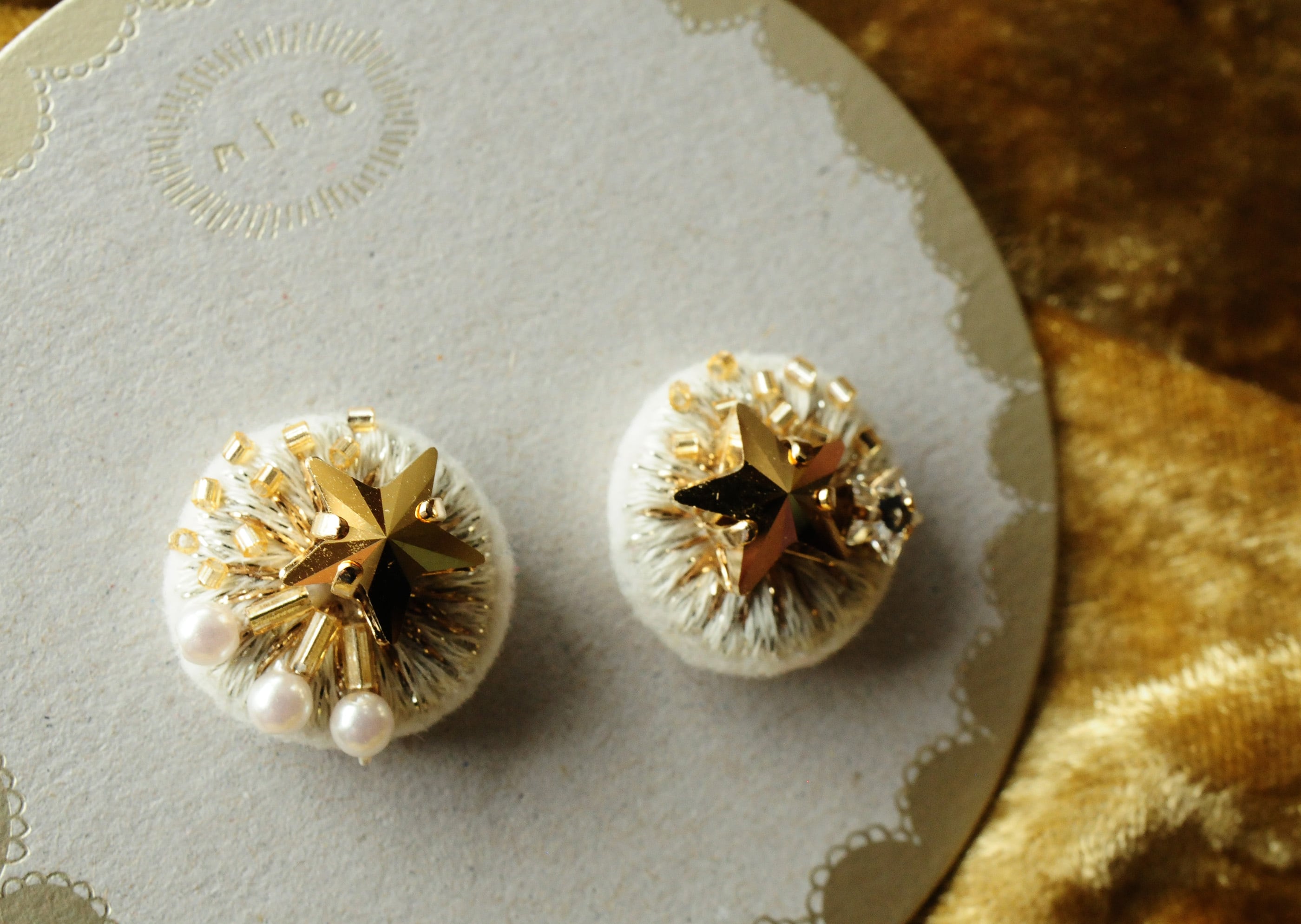 ✲クリスマス数量限定販売✲12/28まで✲クリスマスコフレ『 First magnitude Star/一等星の耳飾り 』