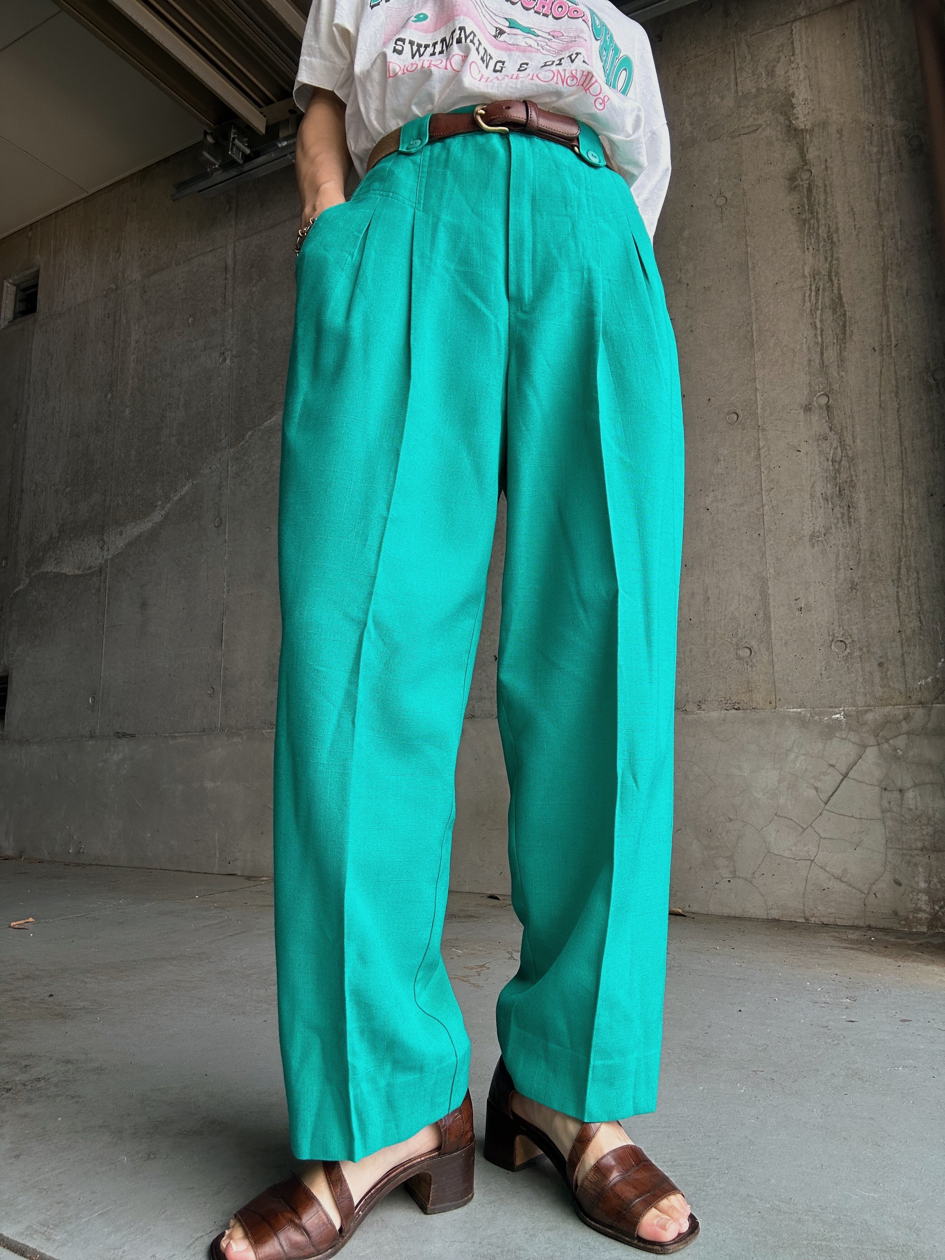 (PT802)2tac linen pants
