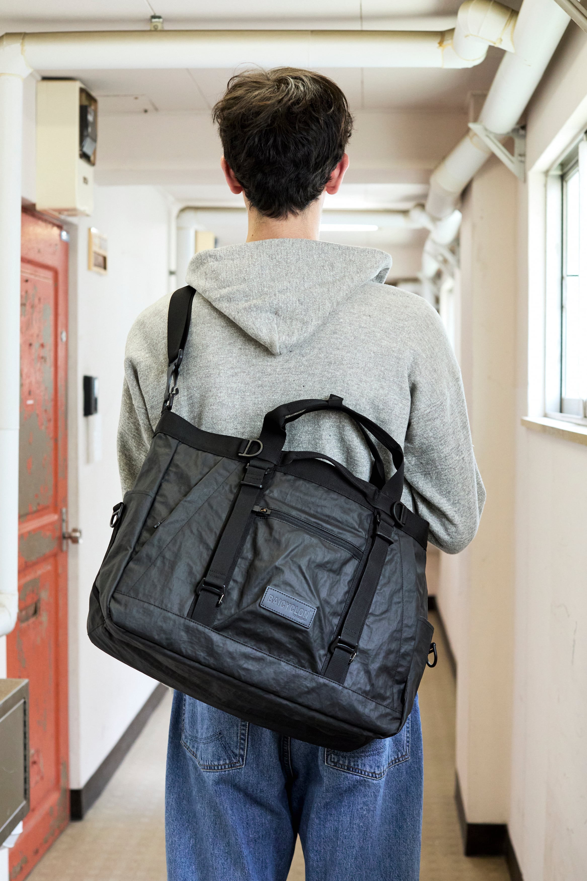 NEW !! / TOTE BAG / BCL-17(Ver.2) BLACK2 | BAICYCLON by bagjack