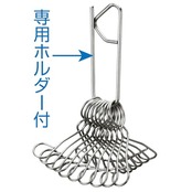 ホーザン(HOZAN) 合格クリップ 誤接続防止 電気工事士試験の時間短縮に 入数10個 ホルダー付 P-926