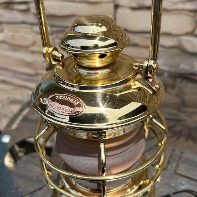VERMONT LANTERNS ＜バーモントランタン＞ 】LED Brass Mini Nelson