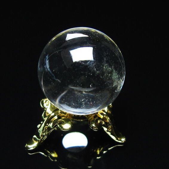 水晶 丸玉 20mm 一点物 141-7605