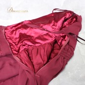 パーティドレス ミニドレス ワンピース LD prime エルディープライム カラオケ クラブ キャバドレス 演奏会 発表会 二次会 レッド系 レース チュール 赤 ワインレッド フラワーレース シック フェミニン 可愛い おしゃれ 洗練された ドレッシー セクシー パーティーコーデ 特別な日 大人女子 着回し 幸せ演出