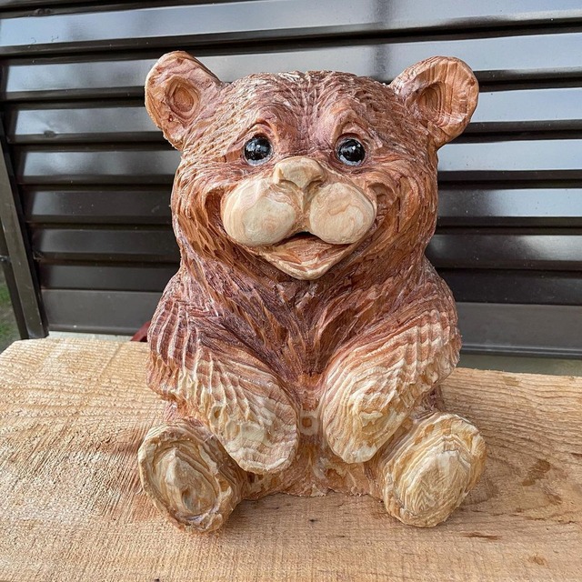 クマ(チェンソーアート) | Tree Spirits Art