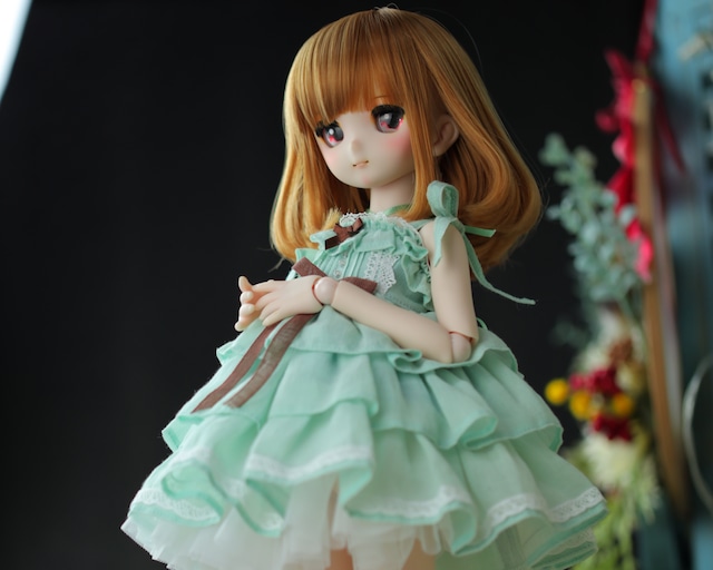 MDD / SDM対応OF【フェアリータイムドレスセット（グリーン）】MDD / SDM Outfit【Fairy Dress (green)】