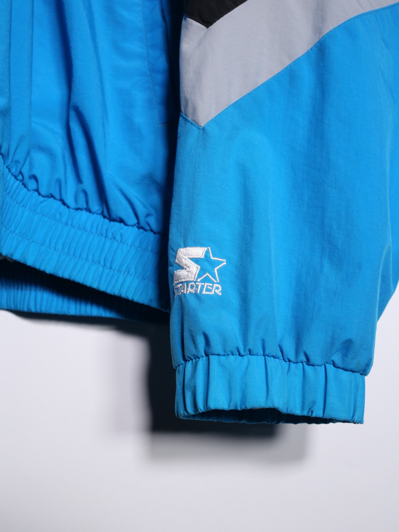 "NFL × STARTER" PANTHERS over silhouette nylon jacket - 11