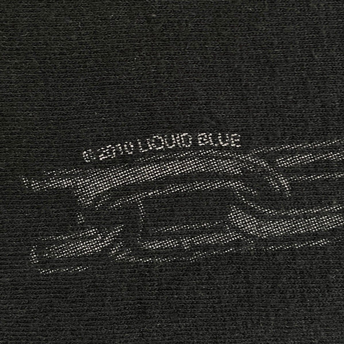 LIQUID BLUE リキッドブルー スカルチェーン プリントTシャツ メンズ