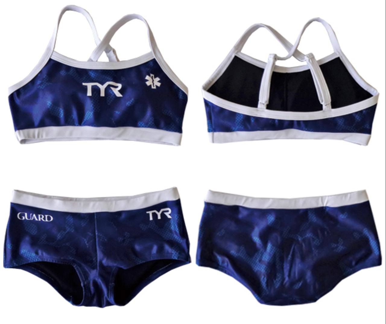 TYR×GUARD　レディース水着　カモフラ ワークアウト ビキニ セパレート タンキニ フィットネス wgad1-17m 競泳 ブランド