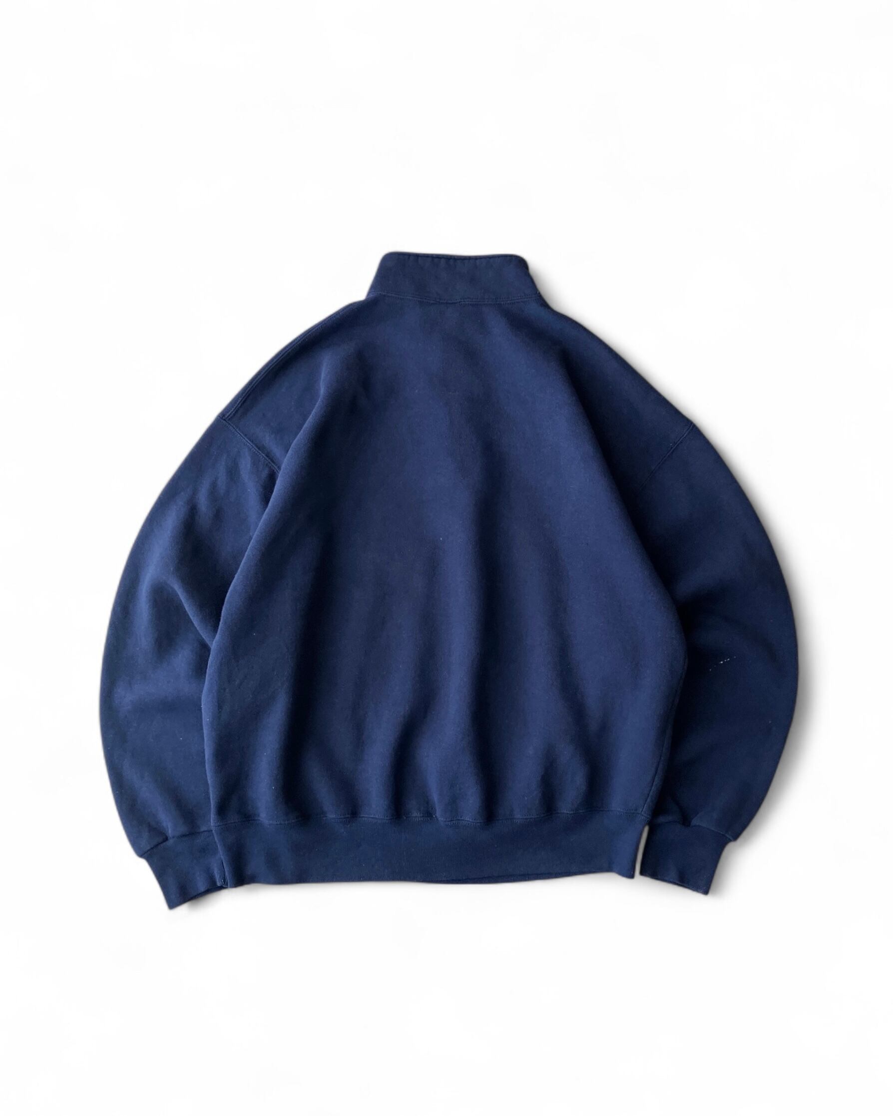 90s Russell Athletic Halfzip Sweatshirt made in USA / ラッセル