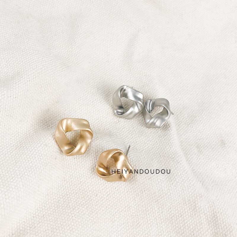 イヤリング スタンダードアクセサリー レトロ 指輪 ブラック・アイド・ピーズ74916408467