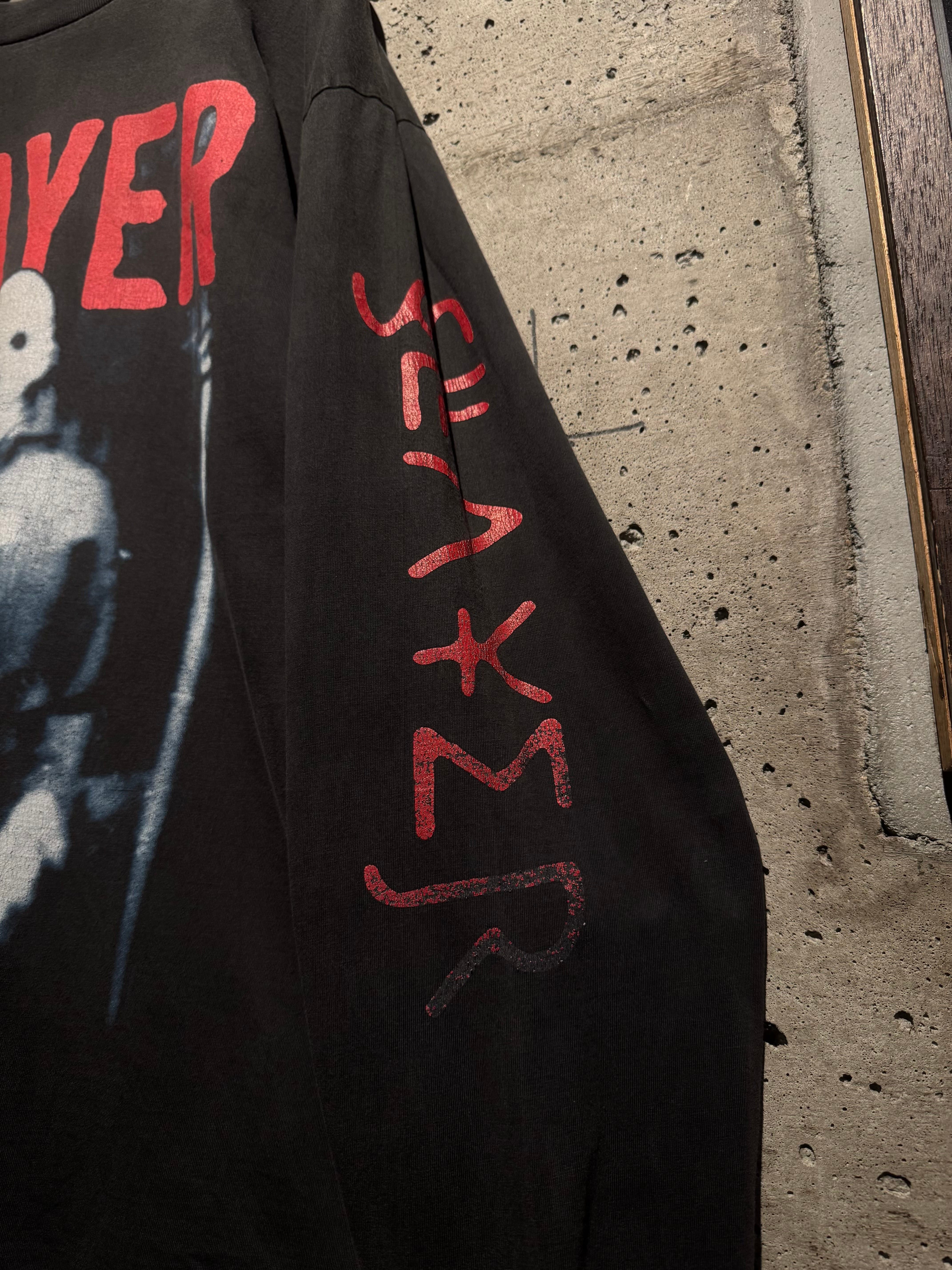 Caka】90's “SLAYER” “Diabolus in Musica” World Tour Vintage L/S T