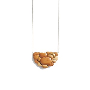 木村木品製作所 りんごの木 ネックレス「りんごたち」Necklace GRAIN 1 (ロング) モチーフサイズ6cm チェーン長54cm