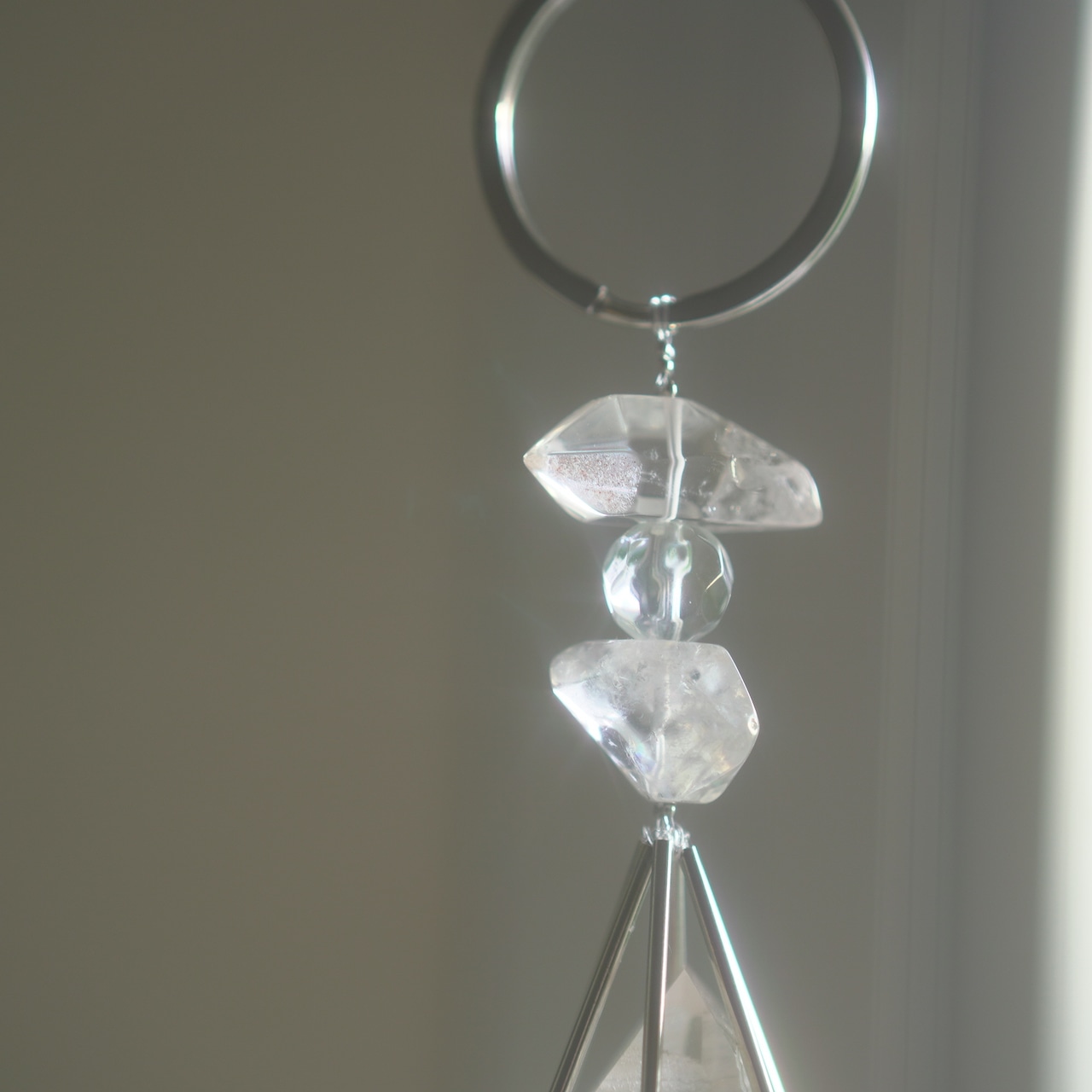 Malena 02 - Lemurian seed crystal / ジェムピラー / Gem Pillar Interior Jewelry