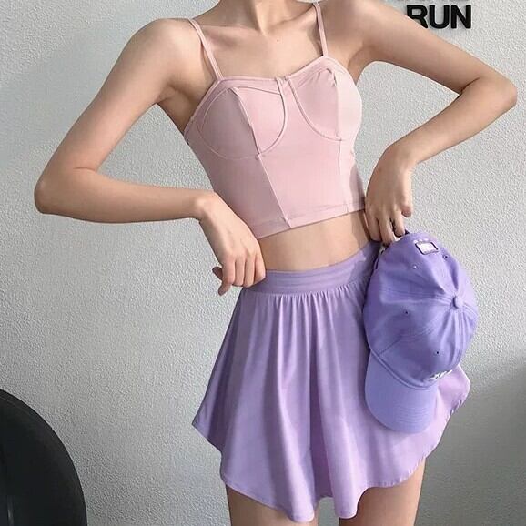 フィットネスインナーパンツ付きスカート Lienir