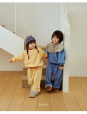 ハンス / Hans / テリーフリーストレーナー / 韓国子供服 / キッズ / 26winter〖取寄〗*XXS~JS*