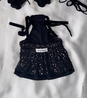 Dress/予約【tak!tak!tak!tak!】Velvet Devils Halloween Dress (Black)