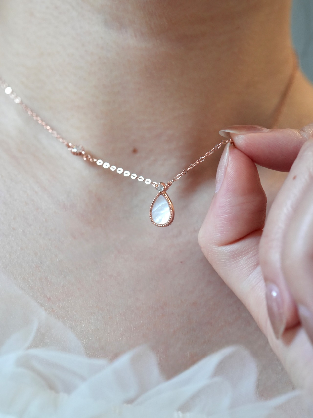 necklace twinkle drop