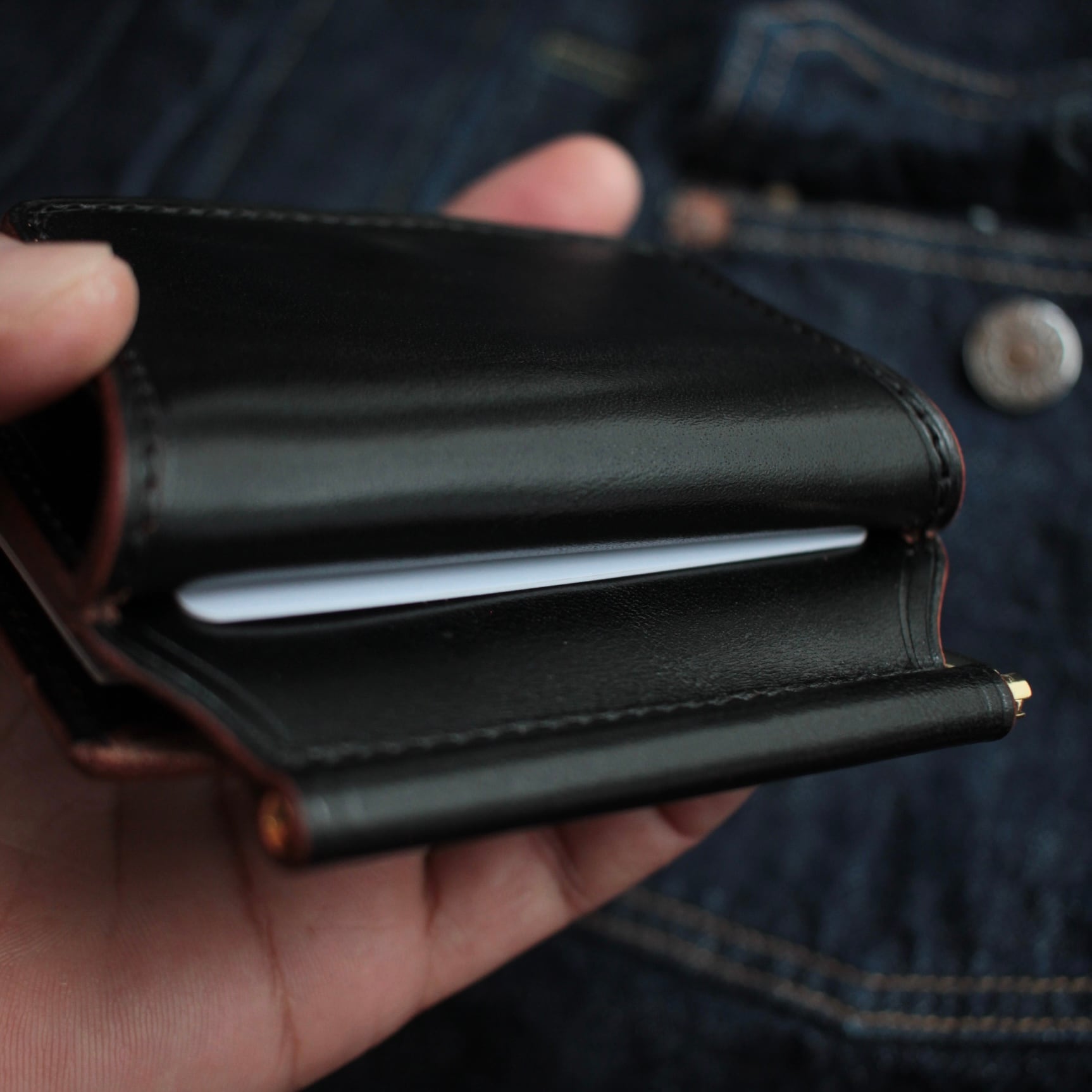 マネークリップ(Horween ホースバット) | 6T leatherworks