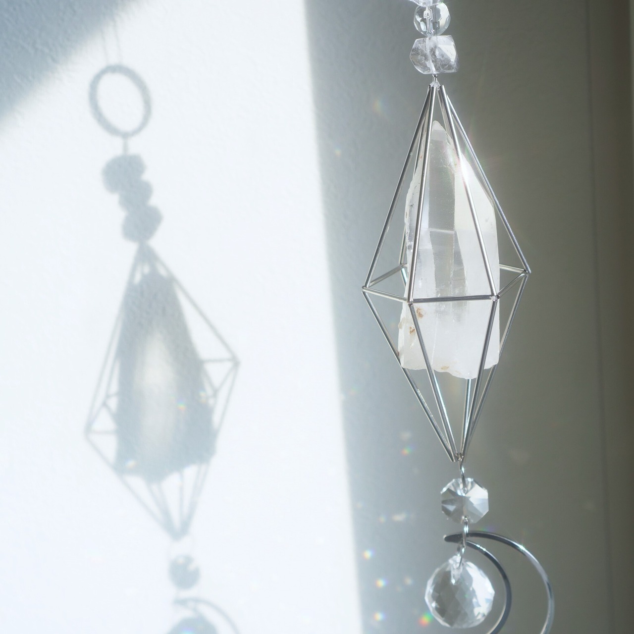 Malena - Lemurian seed crystal / ジェムピラー / Gem Pillar Interior Jewelry