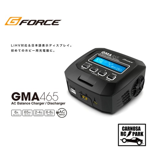 【GFORCE ジーフォース】GMA465 AC Charger [G0293]