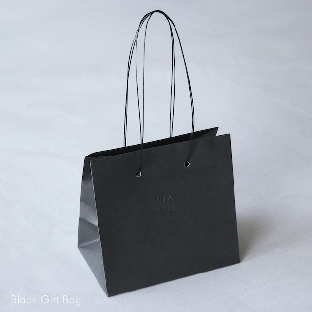 Black Gift Bag お手さげ袋